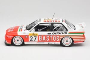 BMW M3 E30 #27 Bigazzi Team S. Soper / A. Hahne 4th Place 24 Hours of Spa 1990 Minichamps 1:18 155902027 Métal Moulé — image 3 sur 6