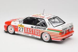 BMW M3 E30 #27 Bigazzi Team S. Soper / A. Hahne 4th Place 24 Hours of Spa 1990 Minichamps 1:18 155902027 Métal Moulé — image 5 sur 6