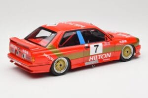 BMW M3 E30 #7 D. Quester 2nd Place Guia Race Macau 1987 Minichamps 1:18 155872007 Métal Moulé — image 2 sur 6