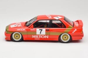 BMW M3 E30 #7 D. Quester 2nd Place Guia Race Macau 1987 Minichamps 1:18 155872007 Métal Moulé — image 3 sur 6