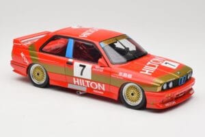 BMW M3 E30 #7 D. Quester 2nd Place Guia Race Macau 1987 Minichamps 1:18 155872007 Métal Moulé — image 4 sur 6
