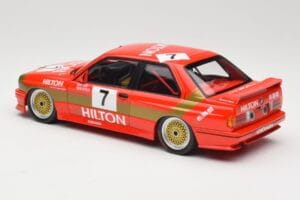 BMW M3 E30 #7 D. Quester 2nd Place Guia Race Macau 1987 Minichamps 1:18 155872007 Métal Moulé — image 5 sur 6