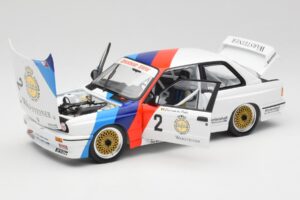 BMW M3 E30 #2 Warsteiner E. van de Poele DTM Champion 1987 Minichamps 1:18 80430396026-O Métal Moulé — image 2 sur 8