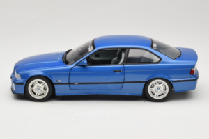 BMW M3 E36 Blue Metallic UT Models 1:18 20467 Métal Moulé — image 4 sur 8