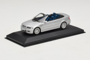 BMW M3 E46 Cabriolet Argent Minichamps 1:43 80420024430-R1 Métal Moulé — image 2 sur 5