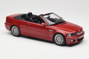 BMW M3 E46 Cabriolet Rouge Kyosho 1:18 08505R Métal Moulé — image 6 sur 8