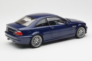 BMW M3 E46 Bleu Kyosho 1:18 08503BL Métal Moulé — image 3 sur 8