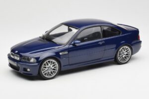 BMW M3 E46 Bleu Kyosho 1:18 08503BL Métal Moulé