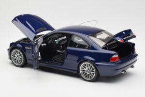 BMW M3 E46 Bleu Kyosho 1:18 08503BL Métal Moulé — image 5 sur 8
