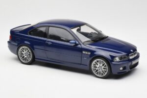 BMW M3 E46 Bleu Kyosho 1:18 08503BL Métal Moulé — image 6 sur 8