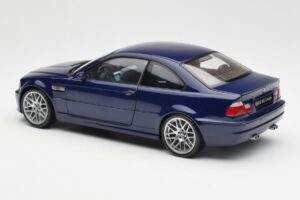 BMW M3 E46 Bleu Kyosho 1:18 08503BL Métal Moulé — image 7 sur 8