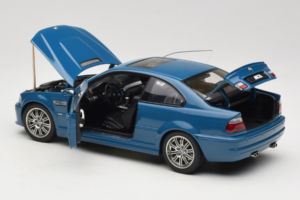 BMW M3 E46 Laguna Seca Blue AUTOart 1:18 70544 Métal Moulé — image 5 sur 8