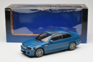 BMW M3 E46 Laguna Seca Blue AUTOart 1:18 70544 Métal Moulé — image 8 sur 8