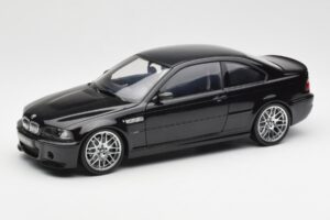 BMW M3 E46 CSL Noir Kyosho 1:18 80430302736 Métal Moulé