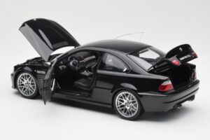 BMW M3 E46 CSL Noir Kyosho 1:18 80430302736 Métal Moulé — image 5 sur 8
