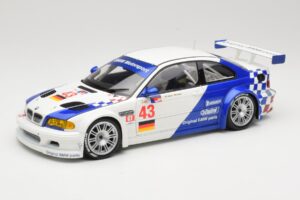 BMW M3 E46 GTR #24 D. Muller / J. Muller / H.-J. Stuck ALMS 2001 Minichamps 1:18 80430139184 Métal Moulé