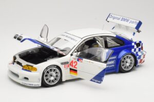 BMW M3 E46 GTR #42 J. Muller / J.J. Lehto ALMS 2001 Minichamps 1:18 80430139183 Métal Moulé — image 2 sur 8