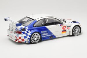 BMW M3 E46 GTR #42 J. Muller / J.J. Lehto ALMS 2001 Minichamps 1:18 80430139183 Métal Moulé — image 3 sur 8