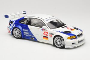BMW M3 E46 GTR #42 J. Muller / J.J. Lehto ALMS 2001 Minichamps 1:18 80430139183 Métal Moulé — image 6 sur 8