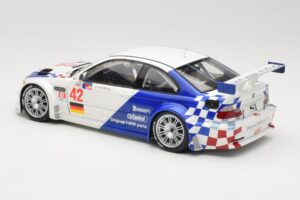 BMW M3 E46 GTR #42 J. Muller / J.J. Lehto ALMS 2001 Minichamps 1:18 80430139183 Métal Moulé — image 7 sur 8