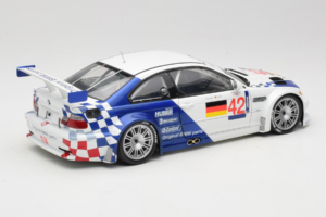 BMW M3 E46 GTR #42 J. Muller / J-J. Lehto ALMS 2001 Minichamps 1:18 80430139183-R1 Métal Moulé — image 3 sur 8