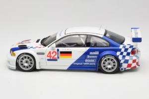 BMW M3 E46 GTR #42 J. Muller / J-J. Lehto ALMS 2001 Minichamps 1:18 80430139183-R1 Métal Moulé — image 4 sur 8