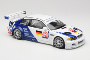 BMW M3 E46 GTR #42 J. Muller / J-J. Lehto ALMS 2001 Minichamps 1:18 80430139183-R1 Métal Moulé — image 6 sur 8