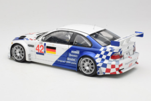 BMW M3 E46 GTR #42 J. Muller / J-J. Lehto ALMS 2001 Minichamps 1:18 80430139183-R1 Métal Moulé — image 7 sur 8