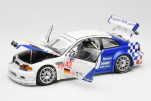 BMW M3 E46 GTR #42 J. Lehto / P. Ekblom ALMS 2001 Minichamps 1:18 100012142 Métal Moulé — image 2 sur 8