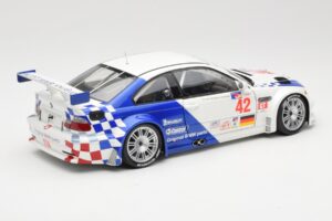 BMW M3 E46 GTR #42 J. Lehto / P. Ekblom ALMS 2001 Minichamps 1:18 100012142 Métal Moulé — image 3 sur 8
