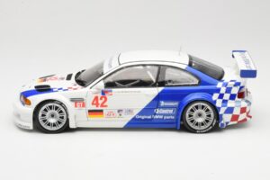 BMW M3 E46 GTR #42 J. Lehto / P. Ekblom ALMS 2001 Minichamps 1:18 100012142 Métal Moulé — image 4 sur 8
