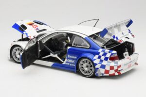 BMW M3 E46 GTR #42 J. Lehto / P. Ekblom ALMS 2001 Minichamps 1:18 100012142 Métal Moulé — image 5 sur 8