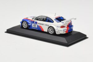 BMW M3 E46 GTR #42 P. Muller / J. Muller / H-J. Stuck / P. Lamy ADAC 24h Nurburgring 2004 Minichamps 1:43 BMW001 Métal Moulé — image 3 sur 4