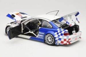 BMW M3 E46 GTR #43 D. Muller ALMS 2001 Minichamps 1:18 100012143 Métal Moulé — image 5 sur 8