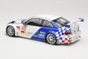 BMW M3 E46 GTR #43 D. Muller ALMS 2001 Minichamps 1:18 100012143 Métal Moulé — image 7 sur 8