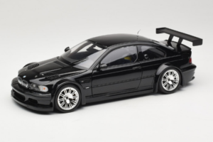 BMW M3 E46 GTR Street Noir Minichamps 1:18 100012105 Métal Moulé