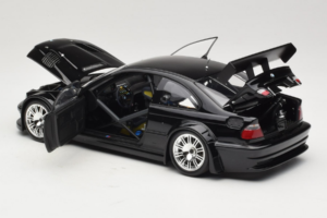 BMW M3 E46 GTR Street Noir Minichamps 1:18 100012105 Métal Moulé — image 5 sur 8