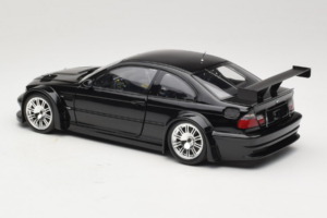 BMW M3 E46 GTR Street Noir Minichamps 1:18 100012105 Métal Moulé — image 7 sur 8