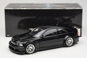 BMW M3 E46 GTR Street Noir Minichamps 1:18 100012105 Métal Moulé — image 8 sur 8
