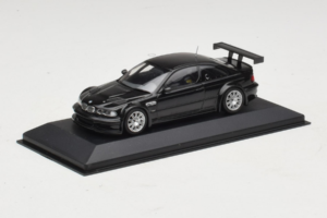 BMW M3 E46 GTR Street Noir Minichamps 1:43 BMW020 Métal Moulé — image 2 sur 5
