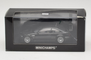 BMW M3 E46 GTR Street Noir Minichamps 1:43 BMW020 Métal Moulé — image 5 sur 5