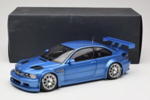 BMW M3 E46 GTR Street Bleu Minichamps 1:18 80430302540 Métal Moulé — image 8 sur 8