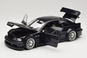 BMW M3 E46 GTR Street Carbon Black Minichamps 1:18 80430152552 Métal Moulé — image 2 sur 8
