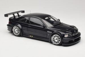 BMW M3 E46 GTR Street Carbon Black Minichamps 1:18 80430152552 Métal Moulé — image 6 sur 8