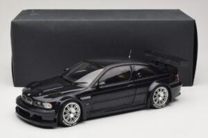 BMW M3 E46 GTR Street Carbon Black Minichamps 1:18 80430152552 Métal Moulé — image 8 sur 8