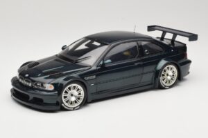 BMW M3 E46 GTR Street Emerald Green Minichamps 1:18 80430396025 Métal Moulé