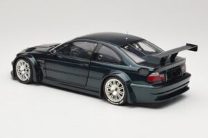 BMW M3 E46 GTR Street Emerald Green Minichamps 1:18 80430396025 Métal Moulé — image 7 sur 8