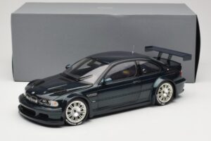 BMW M3 E46 GTR Street Emerald Green Minichamps 1:18 80430396025 Métal Moulé — image 8 sur 8