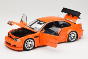 BMW M3 E46 GTR Street Orange Minichamps 1:18 100012106 Métal Moulé — image 2 sur 8