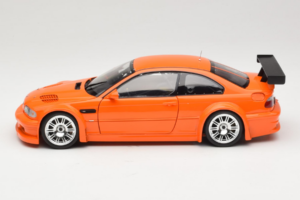 BMW M3 E46 GTR Street Orange Minichamps 1:18 100012106 Métal Moulé — image 4 sur 8